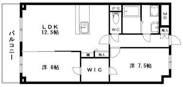 ラシュレの間取り画像