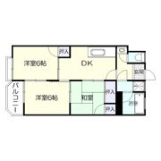 竹5マンションの間取り画像