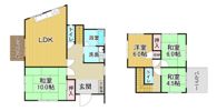 戸坂山根1丁目戸建ての間取り画像