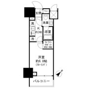 パークリュクス白金高輪の間取り画像