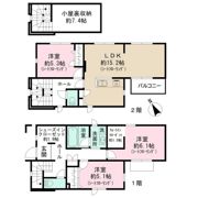 CEREJEIRA常盤平の間取り画像
