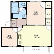 ウィンディーSUZUKA Aの間取り画像