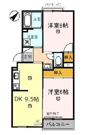 トリヴァン加守田の間取り画像