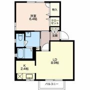 ディアス杉山Cの間取り画像