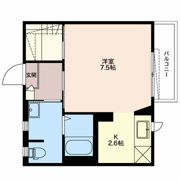 ヴィラージュ ウエストの間取り画像