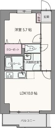 コロッサル六地蔵の間取り画像