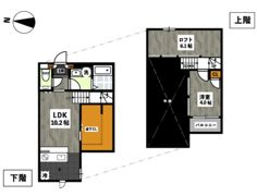 ADC高島駅南gleeの間取り画像