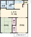 矢沢荘の間取り画像