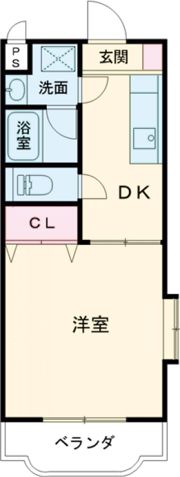 グレイス森井の間取り画像