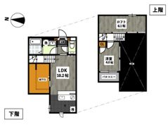 ADC高島駅南gleeの間取り画像
