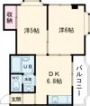 ヴァイセスシュロス南茨木の間取り画像