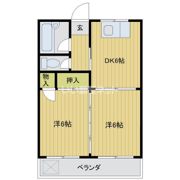 コーポ三田の間取り画像