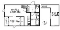 ポラリス鳥栖駅南の間取り画像