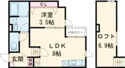 ポラリス鳥栖駅南の間取り画像