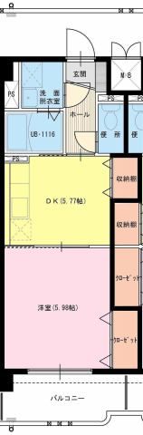 フローラルコートの間取り画像