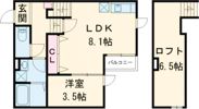 ポラリス鳥栖駅南の間取り画像