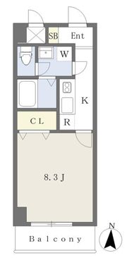 Mayfair MATSUYAMASHIEKI squareの間取り画像