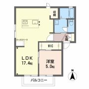 ラビアンローゼTRS A棟の間取り画像