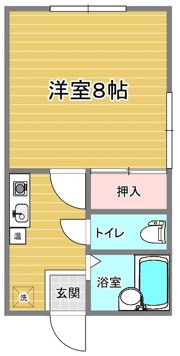 フジノキハイツの間取り画像