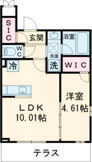HALELINO(ハレリノ)の間取り画像