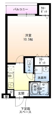 フジパレス高石駅西Ⅰ番館の間取り画像