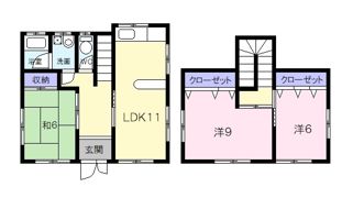 メゾンスメールの間取り画像