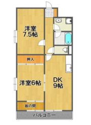 ペガソス熊谷の間取り画像