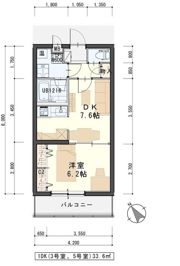 ソレアード小松島Ⅱの間取り画像