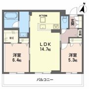 アイビー倉敷 C棟の間取り画像