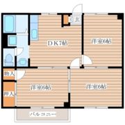 パラメーゾンAの間取り画像