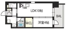 グランドゥーエ永和駅前の間取り画像