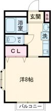 プラムハイツの間取り画像
