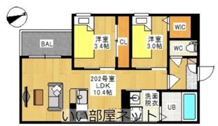 REGALEST LUCENTE(レガリスト ルチェンテ)の間取り画像