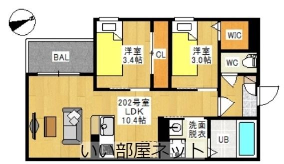 間取図