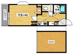 イーストピュア筥松の間取り画像