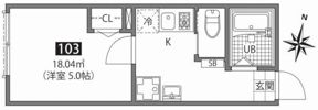 ブリーズTagaraの間取り画像