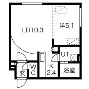 PROUD厚別中央の間取り画像