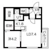 COLORE SHIROISHI (コローレ白石)の間取り画像