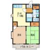メルべーユ 三芳野の間取り画像