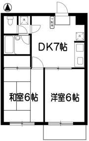 武蔵ハイツⅠの間取り画像