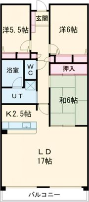 NCRe高槻の間取り画像
