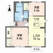 パステルコート 成田Aの間取り画像