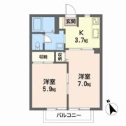 コーポ・フォーレストⅡの間取り画像
