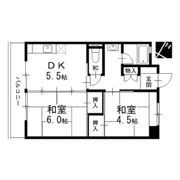 楠団地の間取り画像