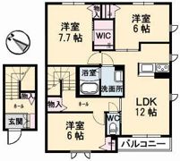 プランドールの間取り画像