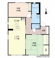 ロイヤルパレス本城 C棟の間取り画像