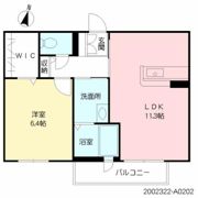 シャーメゾン佐嘉城内の間取り画像