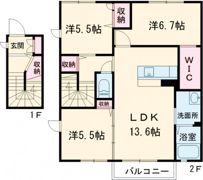グランコート光の森の間取り画像