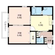 シャーメゾンサランの間取り画像