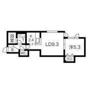 ヴィラフォーレスト本通の間取り画像
